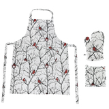 Подарочный набор  для кухни "Снегири"