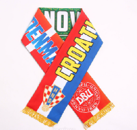 Шарф болельщика Хорватия - Дания 01.07.2018 в Нижнем Новгороде