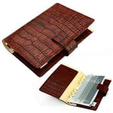 Органайзер Reptile коричневый,  А6+, белый блок, сменный блок