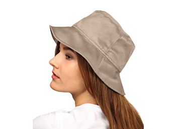 Панама Мальта из греты с узкими полями, однотонная