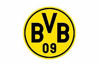 Флаг футбольного клуба Боруссия Дортмунд (Германия)