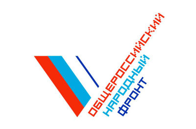 Флаг партии ОНФ Общероссийского народного фронта 90х135 см